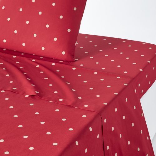 Edelweiss Polka Dot 100% Cotton Flat Sheet - SO'HOME - Modalova