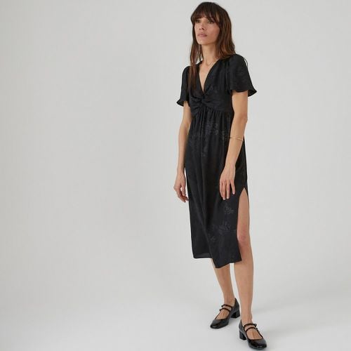 Twist Front Midi Dress - LA REDOUTE COLLECTIONS - Modalova