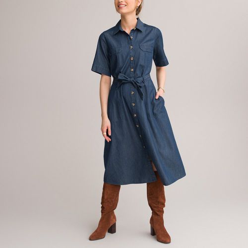 Denim Full Midi Dress - Anne weyburn - Modalova