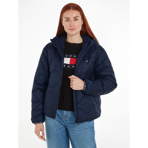 Recycled Short Padded Jacket with Hood - Tommy Jeans - Modalova