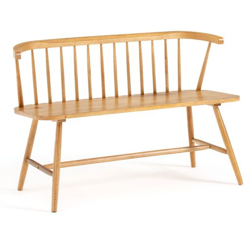 Jimi Solid Rubberwood Bar Bench - LA REDOUTE INTERIEURS - Modalova