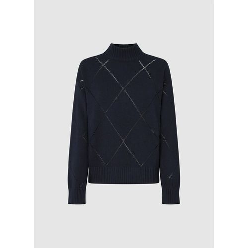 Idris Perkins Openwork Jumper in Cotton/Wool/Cashmere - Pepe Jeans - Modalova