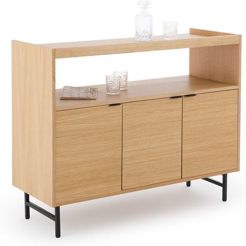 Volga Oak Veneer Bar Cabinet - LA REDOUTE INTERIEURS - Modalova