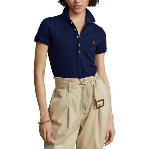 Cotton Polo Shirt with Short Sleeves - Polo Ralph Lauren - Modalova