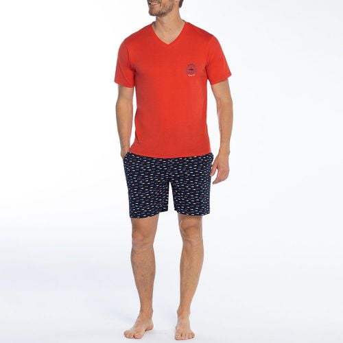 Cotton V-Neck Short Pyjamas - DODO - Modalova