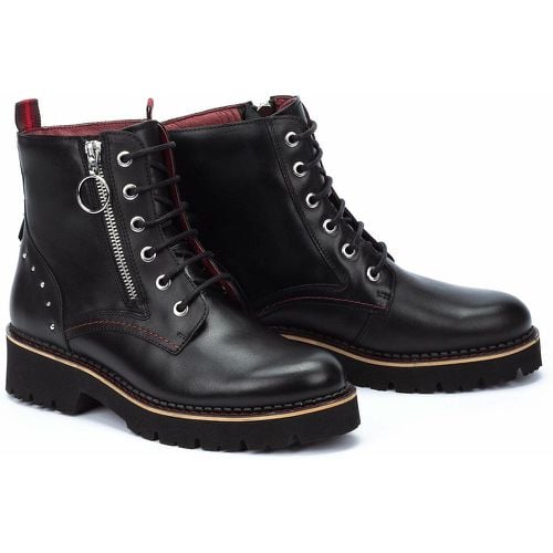 Vicar Leather Ankle Boots with Lace-Up Fastening - Pikolinos - Modalova