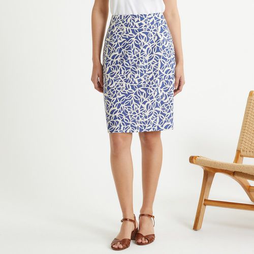 Floral Linen Mix Skirt - Anne weyburn - Modalova