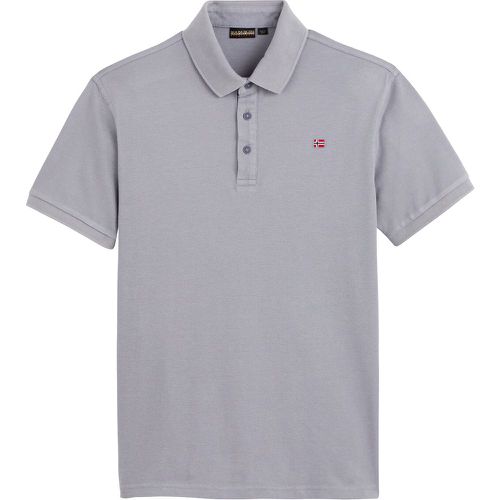 Eolanos Cotton Polo Shirt with Short Sleeves - Napapijri - Modalova