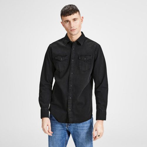 Jjesheridan Denim Shirt in Slim Fit - jack & jones - Modalova