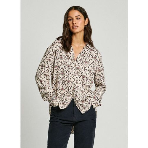 Passion Printed Draping Shirt - Pepe Jeans - Modalova