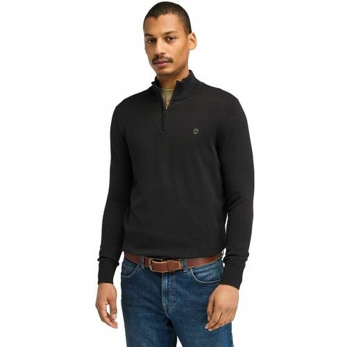 Cotton Regular Fit Jumper with Half Zip - Timberland - Modalova