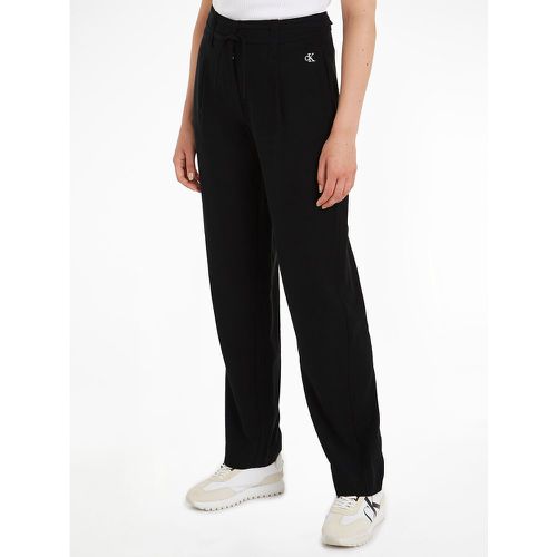 Twill Peg Trousers - Calvin Klein Jeans - Modalova