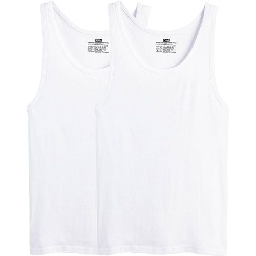 Pack of 2 Vests in Cotton - Dim - Modalova