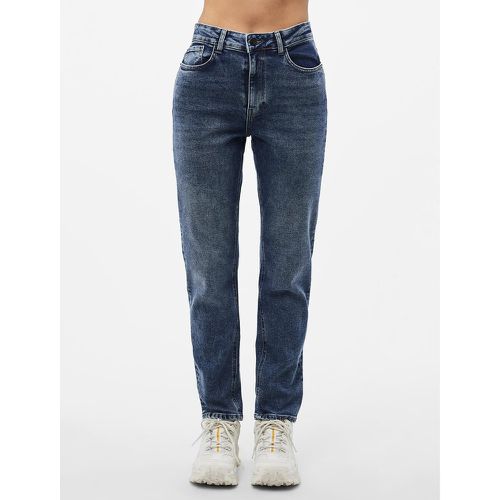 Straight High Waist Jeans - Pieces - Modalova