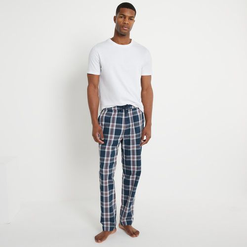 Checked Cotton Pyjama Bottoms - LA REDOUTE COLLECTIONS - Modalova