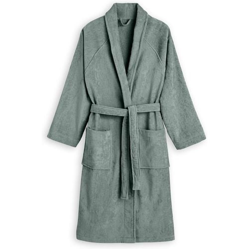 Trizie 100% Cotton Velvet Shawl Bathrobe - LA REDOUTE INTERIEURS - Modalova