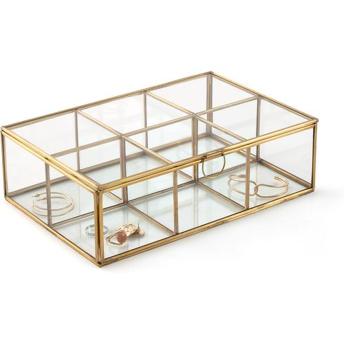 Uyova Multi-Compartment Glass & Metal Storage Box - LA REDOUTE INTERIEURS - Modalova