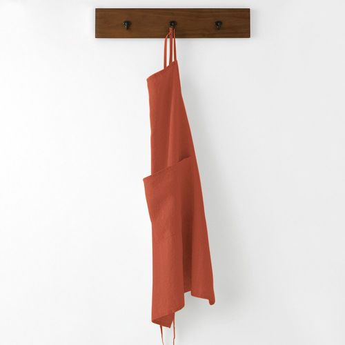 Victorine 100% Washed Linen Apron - LA REDOUTE INTERIEURS - Modalova