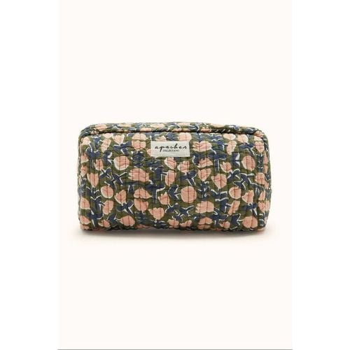 Gayane Cotton Toiletry Bag with Zip Fastening - APACHES COLLECTIONS - Modalova