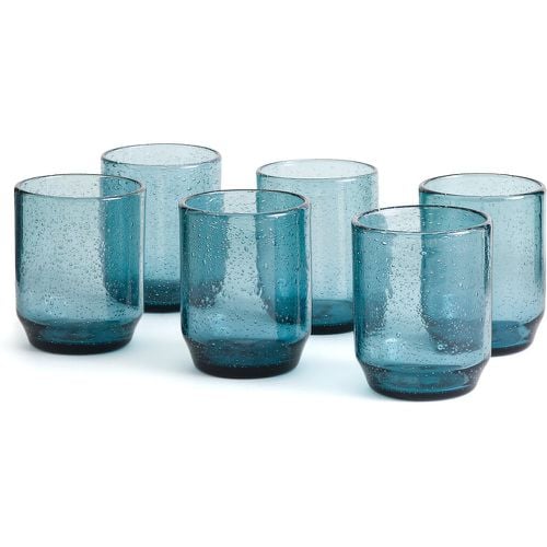 Set of 6 Faraji Bubbled Glass Tumblers - LA REDOUTE INTERIEURS - Modalova