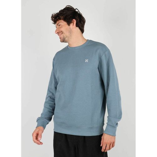 Essential Cotton Mix Sweatshirt with Crew Neck - Oxbow - Modalova