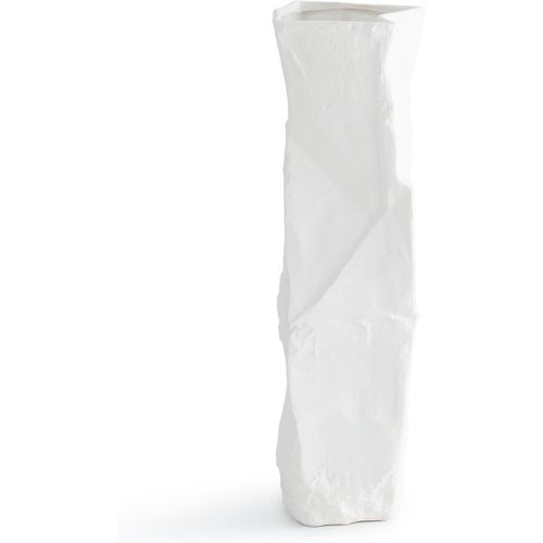 Risa 51cm High Geometric Matte Ceramic Vase - AM.PM - Modalova