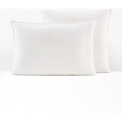 Scénario Embroidered 100% Washed Cotton Pillowcase - LA REDOUTE INTERIEURS - Modalova