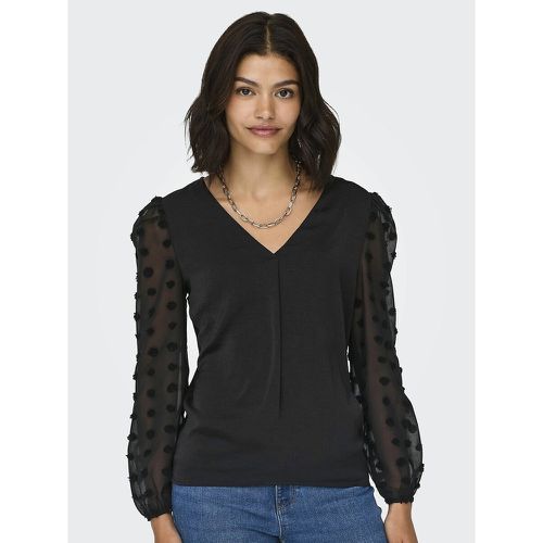 V-Neck Long Sleeve Blouse - Only - Modalova