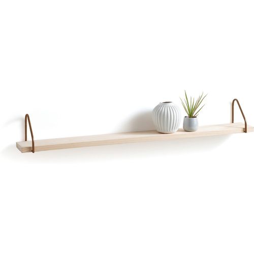 Vinto L120cm Solid Pine & Metal Wall Shelf - LA REDOUTE INTERIEURS - Modalova