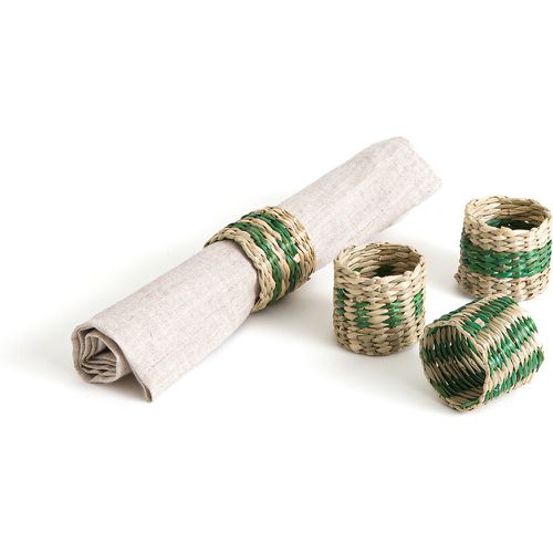 Set of 4 Jakar Woven Grass Napkin Rings - LA REDOUTE INTERIEURS - Modalova