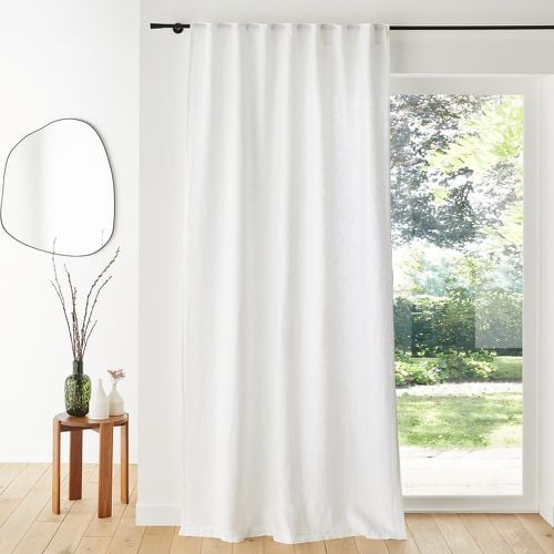 Elba Hidden Tab Linen Curtain - LA REDOUTE INTERIEURS - Modalova