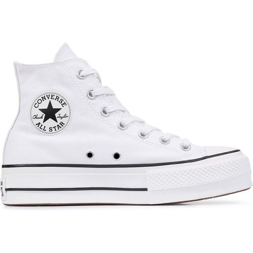 Chuck Taylor All Star Lift Canvas High Top Flatform Trainers - Converse - Modalova