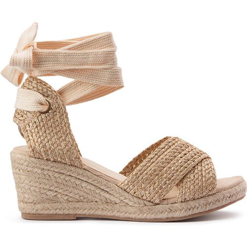 Wide Fit Wedge Sandals - LA REDOUTE COLLECTIONS PLUS - Modalova