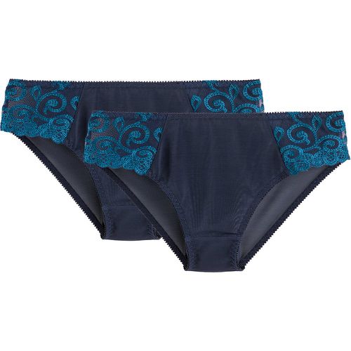 Pack of 2 Lyssa Knickers in Two-Tone Tulle - LA REDOUTE COLLECTIONS - Modalova