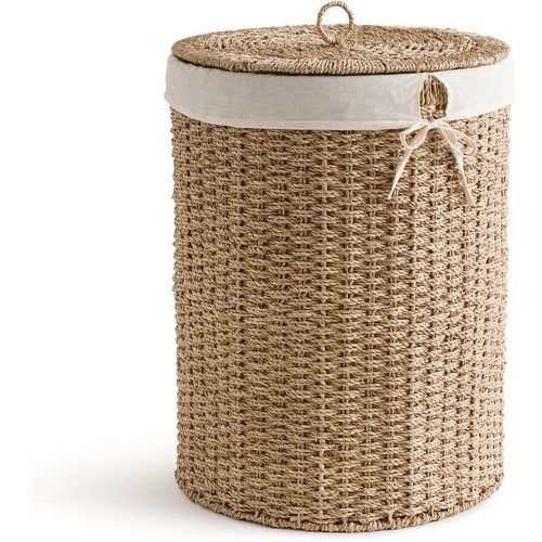 Jubo Woven Straw Laundry Basket - LA REDOUTE INTERIEURS - Modalova