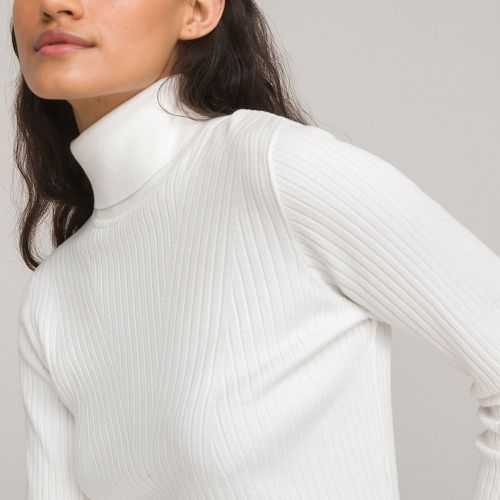 Basic Turtleneck Jumper in Ribbed Knit - LA REDOUTE COLLECTIONS - Modalova