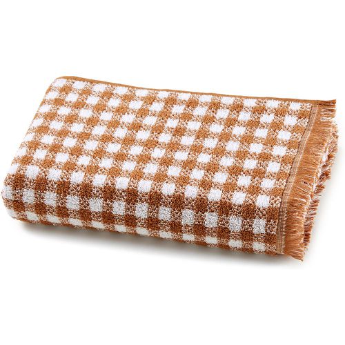 Dinan Gingham Terry Bath Sheet - LA REDOUTE INTERIEURS - Modalova