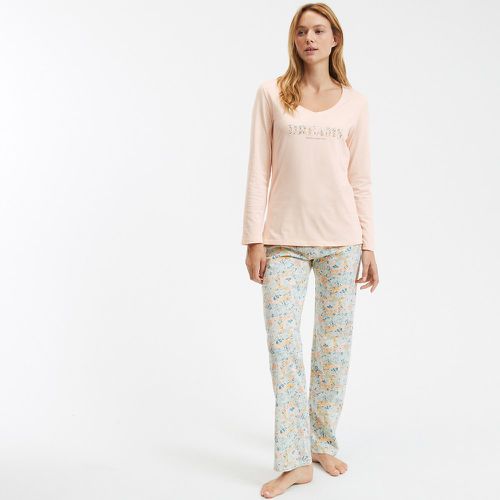 Cotton Long Sleeve Pyjamas - Anne weyburn - Modalova