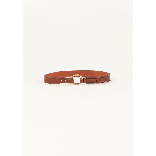 Antonino Leather Belt - SESSUN - Modalova