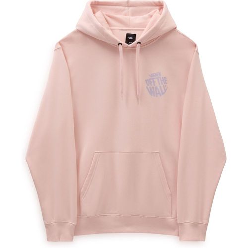 Cotton Mix Hoodie with Logo Print on Back - Vans - Modalova