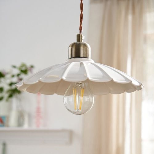 Festonia Scalloped Metal Ceiling Light - LA REDOUTE INTERIEURS - Modalova