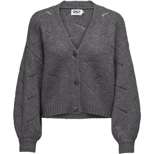 Openwork V-Neck Cardigan - Only - Modalova