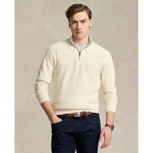 Cotton Half Zip Jumper - Polo Ralph Lauren - Modalova