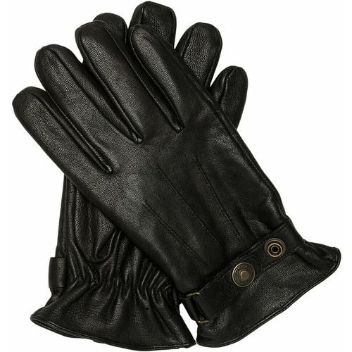 Leather 3D Logo Gloves - Schott - Modalova