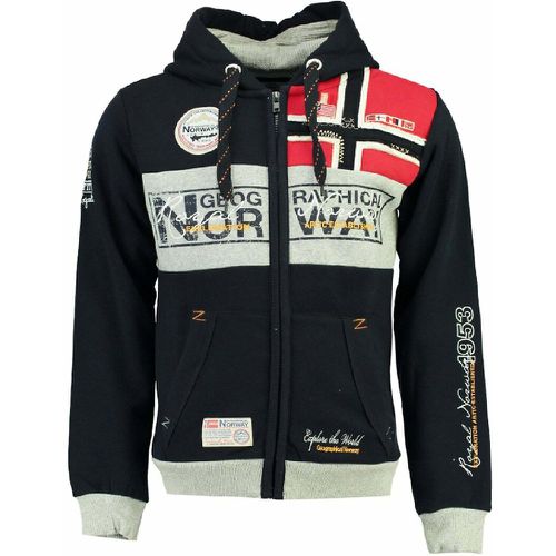 Flyer Zip-Up Hoodie - geographical norway - Modalova