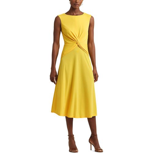 Tessanne Sleeveless Midi Dress in Cotton - Lauren Ralph Lauren - Modalova