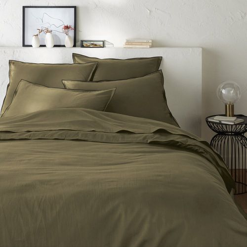 Victor Plain 100% Washed Cotton Satin 300 Thread Count Duvet Cover - LA REDOUTE INTERIEURS - Modalova