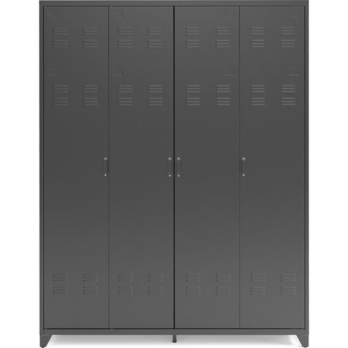 Hiba 4-Door Steel Cabinet - LA REDOUTE INTERIEURS - Modalova