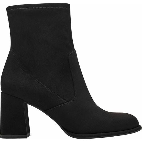 Faux Suede Ankle Boots with Block Heel - tamaris - Modalova