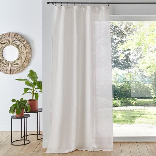 Onega 100% Linen Voile Curtain Panel - LA REDOUTE INTERIEURS - Modalova